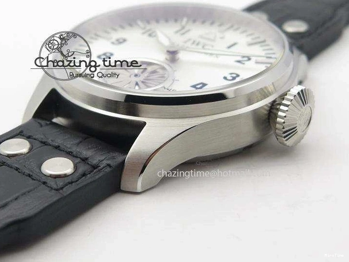 MIROTIME 0511 Big Pilot “Markus Buhler” IW5003 Turbine V6F Best Edition Silver Dial On Leather Strap A Reliable 7315